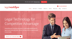 Desktop Screenshot of legalworkflow.com